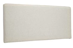 Discount Miliboo Cabecero de cama para colgar de tela beige 160 cm LILY