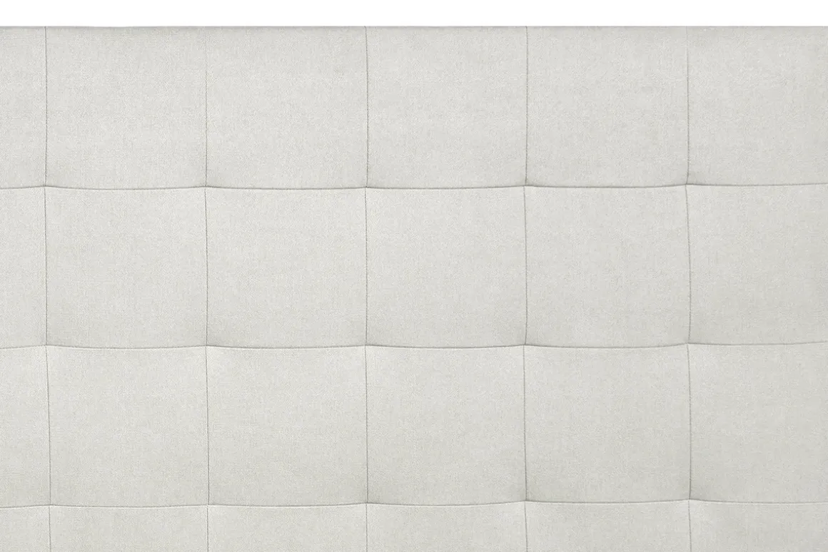 Online Miliboo Cabecero en tejido beige 180 cm HALCIONA