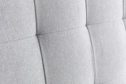 Discount Miliboo Cabecero en tejido gris 160 cm HALCIONA