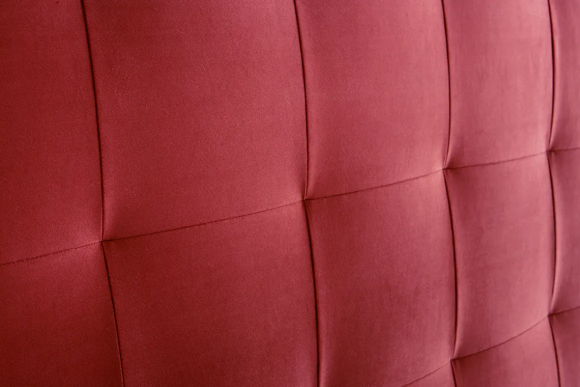 Sale Miliboo Cabecero en terciopelo terracota 160 cm HALCIONA