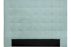 Discount Miliboo Cabecero en terciopelo verde agua 160 cm HALCIONA