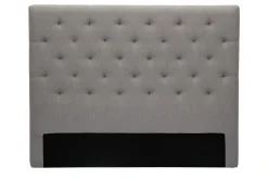 Sale Miliboo Cabecero tejido gris claro 140cm ENGUERRAND
