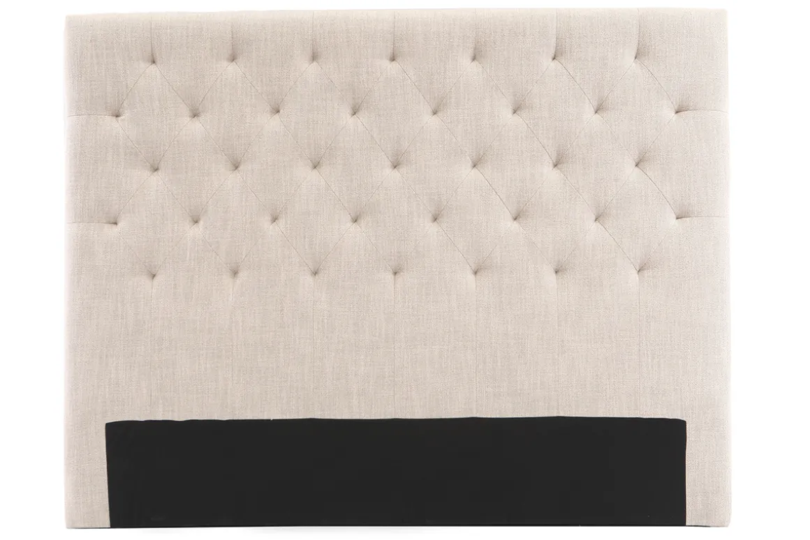Clearance Miliboo Cabecero tejido natural 160cm ENGUERRAND