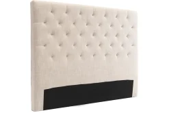 Clearance Miliboo Cabecero tejido natural 160cm ENGUERRAND