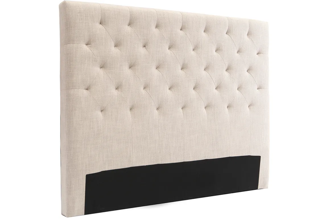 Clearance Miliboo Cabecero tejido natural 160cm ENGUERRAND