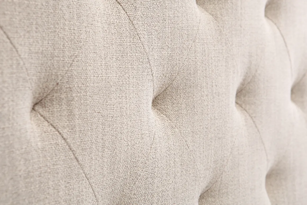 Clearance Miliboo Cabecero tejido natural 160cm ENGUERRAND