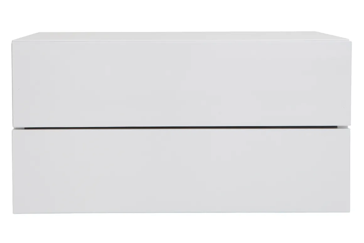 Best Miliboo Cajonera diseño blanco 2 cajones MAX