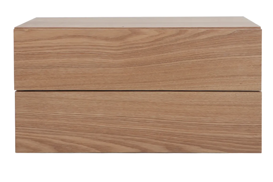 Hot Miliboo Cajonera diseño madera 2 cajones MAX