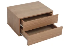 Hot Miliboo Cajonera diseño madera 2 cajones MAX