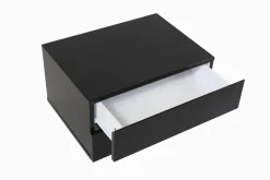 Outlet Miliboo Cajonera diseño negro 2 cajones MAX