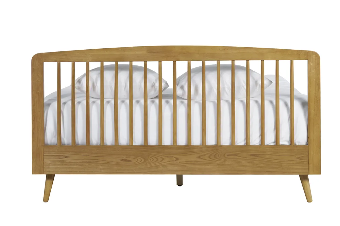 Shop Miliboo Cama de 2 plazas 160 x 200 cm de madera TERRY
