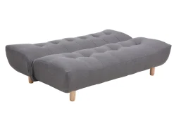 Store Miliboo Canapé convertible scandinave gris foncé YUMI