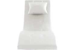 Cheap Miliboo Chaise longue diseño blanco MONACO