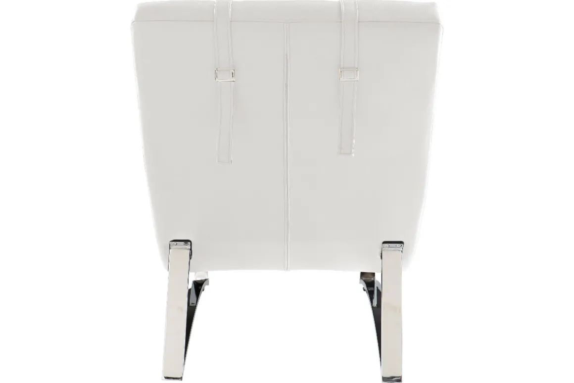 Cheap Miliboo Chaise longue diseño blanco MONACO