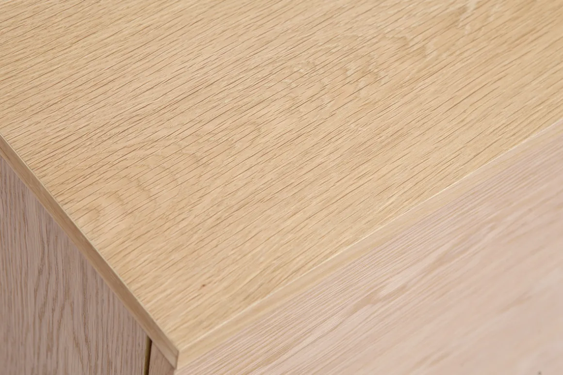 Best Miliboo Cómoda de 6 cajones de madera clara 120 cm FREDDY