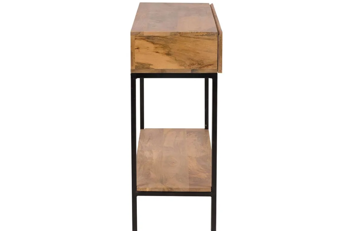 Online Miliboo Consola industrial mango y metal L110 cm YPSTER