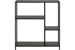 Cheap Miliboo Consola moderna en metal negro L80 cm PODIUM