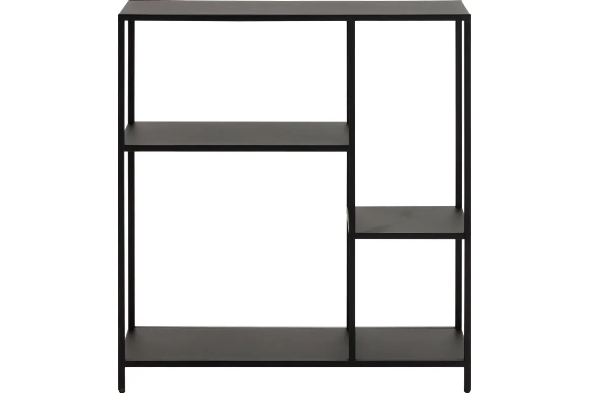 Cheap Miliboo Consola moderna en metal negro L80 cm PODIUM