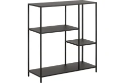 Cheap Miliboo Consola moderna en metal negro L80 cm PODIUM
