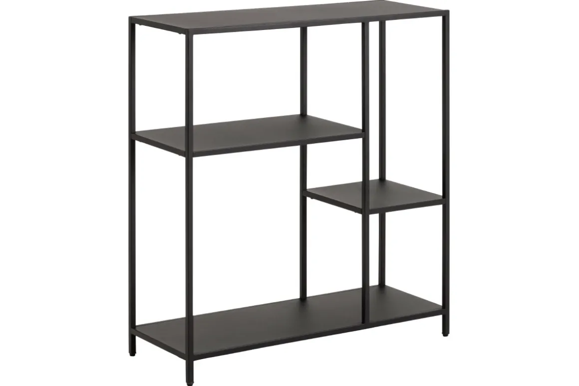 Cheap Miliboo Consola moderna en metal negro L80 cm PODIUM