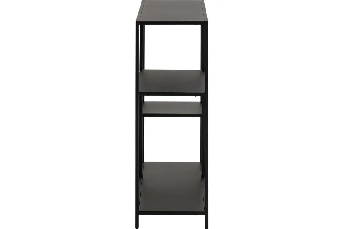 Cheap Miliboo Consola moderna en metal negro L80 cm PODIUM