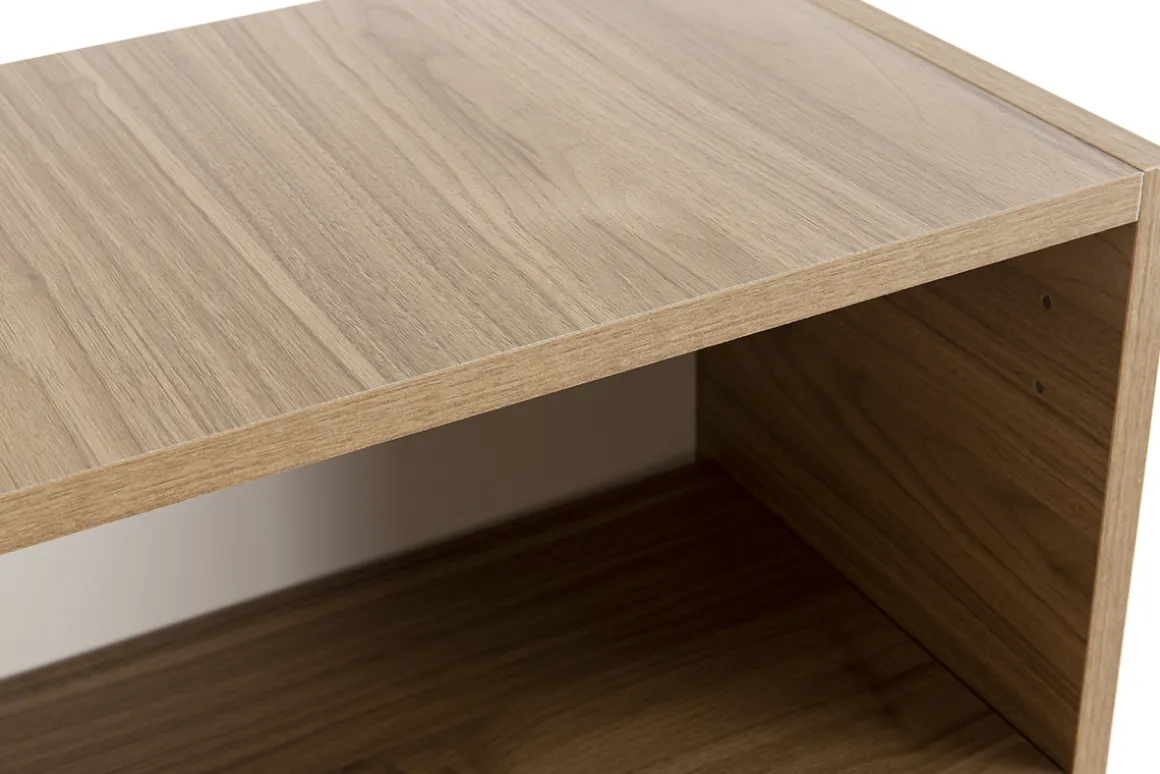 Store Miliboo Elemento de pared cuadrado acabado madera clara ETERNEL
