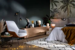 Store Miliboo Elemento de pared cuadrado acabado madera clara ETERNEL
