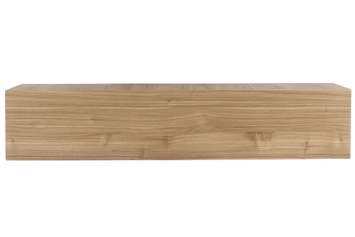 Cheap Miliboo Elemento de pared TV horizontal nogal claro ETERNEL