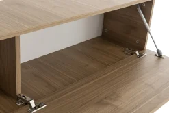 Cheap Miliboo Elemento de pared TV horizontal nogal claro ETERNEL