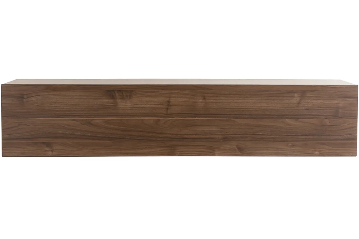 Sale Miliboo Elemento de pared TV horizontal acabado nogal ETERNEL