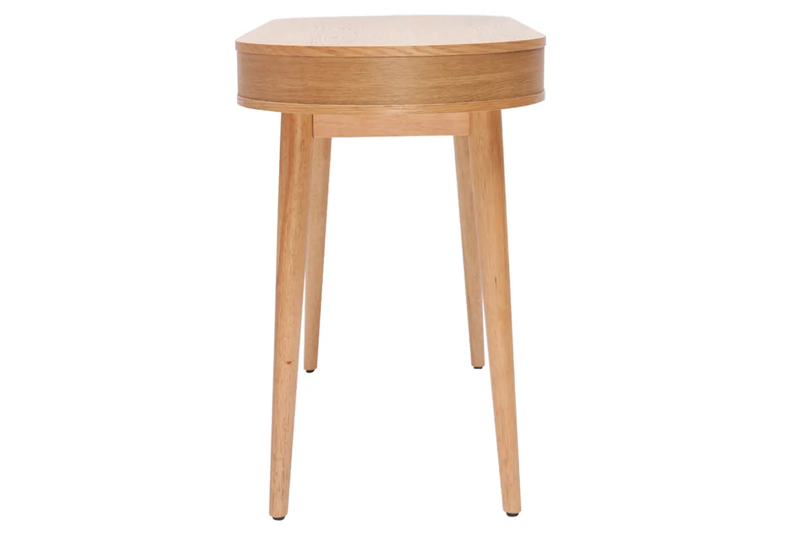 Cheap Miliboo Escritorio con cajón de madera clara 120 cm JUDITH