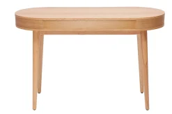 Cheap Miliboo Escritorio con cajón de madera clara 120 cm JUDITH