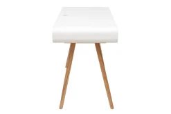 Clearance Miliboo Escritorio con puertas correderas y rejilla L120 cm OLYMPE