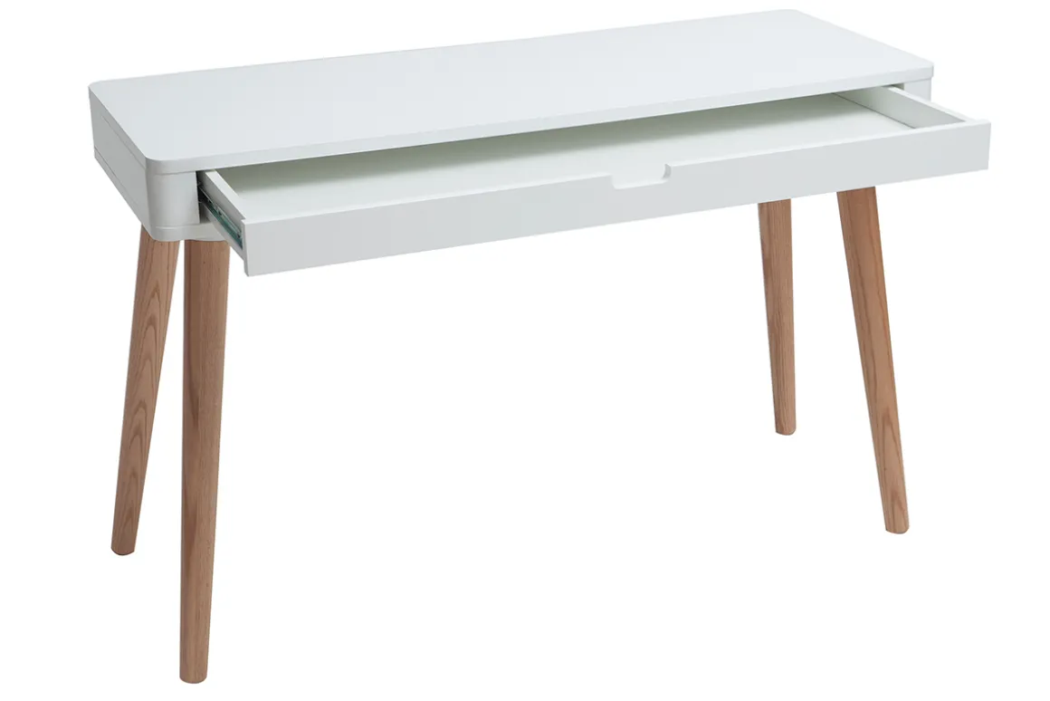 Online Miliboo Escritorio de diseño escandinavo L115 cm TOTEM