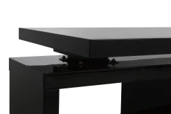 Cheap Miliboo Escritorio moderno modular con almacenaje 2 cajones amovible lacado negro MAX
