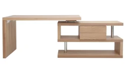 New Miliboo Escritorio moderno modular con almacenaje 2 cajones amovible madera MAX