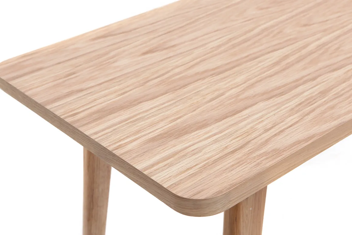 Fashion Miliboo Escritorio roble L140 cm FIFTIES