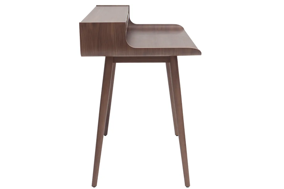 Best Miliboo Escritorio vintage nogal 3 cajones L110 cm OPUS