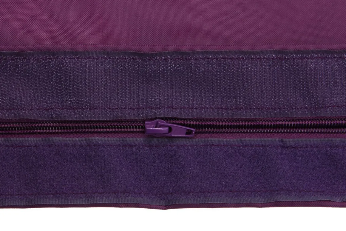 Outlet Miliboo Funda de puff gigante ciruela BIG MILIBAG
