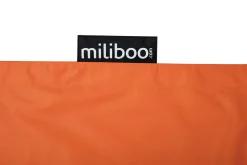 Fashion Miliboo Funda de puff gigante naranja BIG MILIBAG
