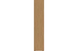 Discount Miliboo Librería de diseño acabado roble 140 cm EPURE
