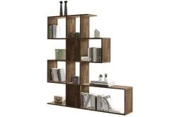 Shop Miliboo Librería nórdica acabado nogal 147 cm COMO