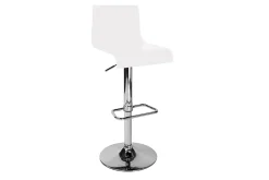 Best Sale Miliboo Lote de 2 taburetes de bar NEWSURF de color blanco