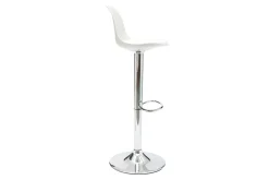 Best Miliboo Lote de 2 taburetes de diseño blancos STEEVY