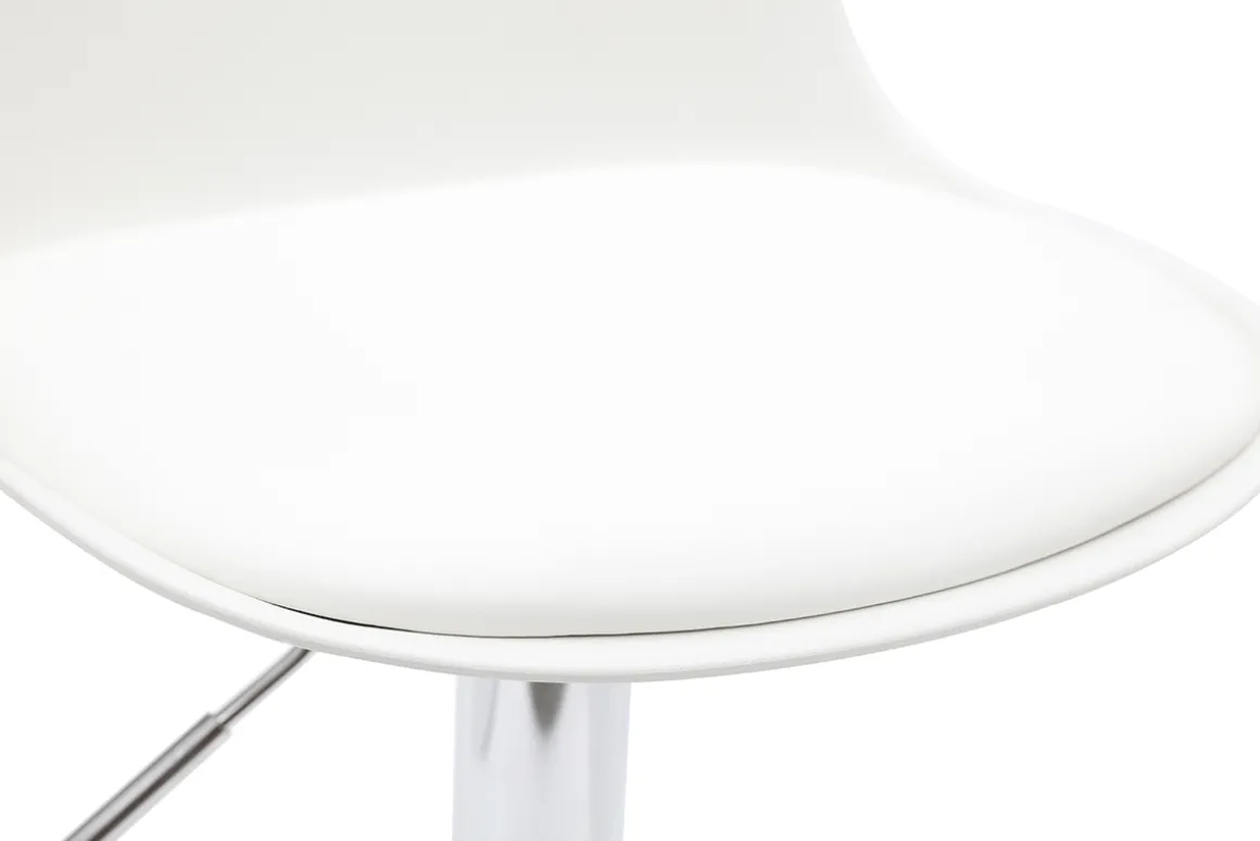 Best Miliboo Lote de 2 taburetes de diseño blancos STEEVY