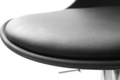 Cheap Miliboo Lote de 2 taburetes de diseño negros STEEVY
