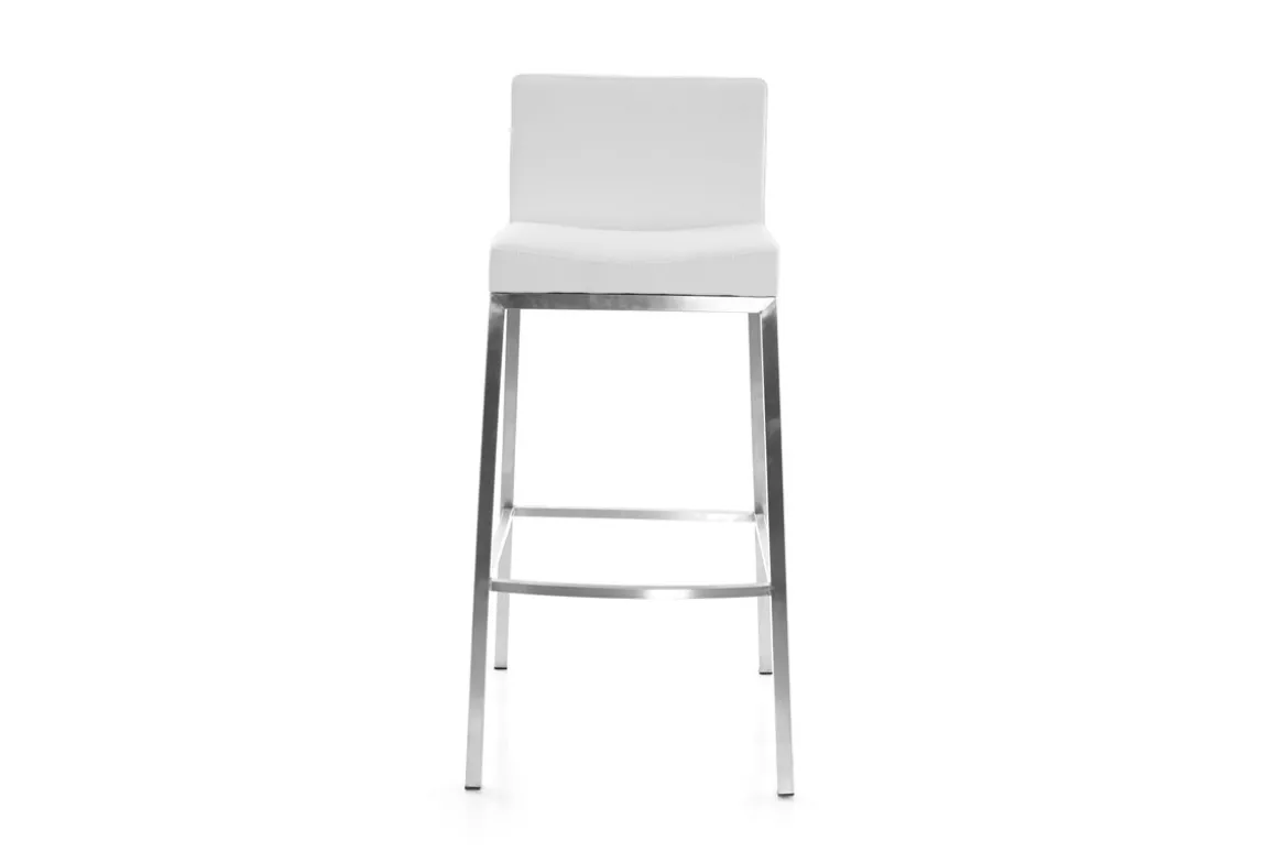 Fashion Miliboo Lote de 2 taburetes diseño blanco Epsilon