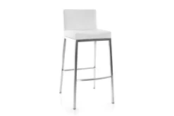 Fashion Miliboo Lote de 2 taburetes diseño blanco Epsilon