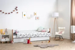 New Miliboo Mecedora infantil efecto piel de oveja SHAUN