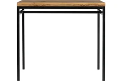 Best Sale Miliboo Mesa alta industrial en mango y metal negro YPSTER
